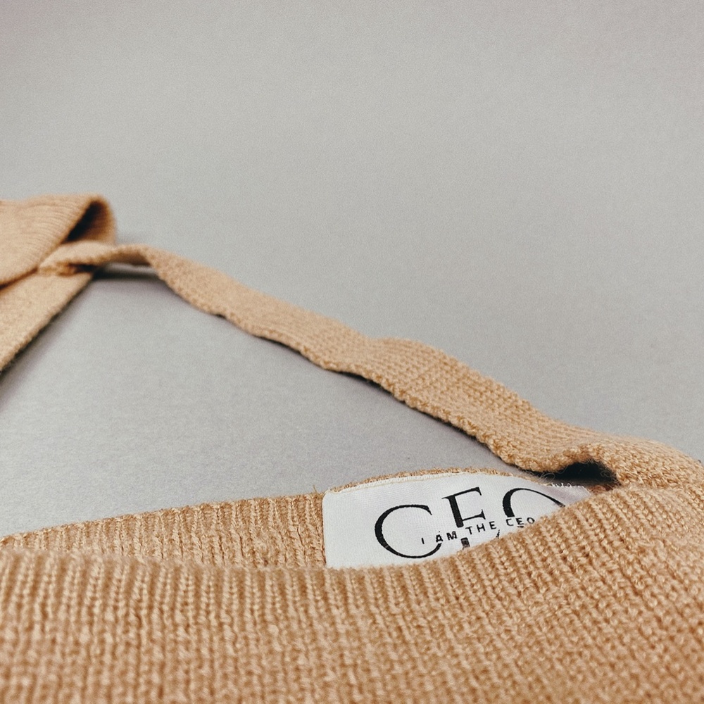 Knitted Off Shoulder Dress - Picture 4 of 4